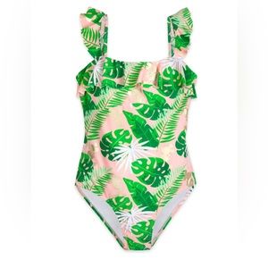Disney Mickey Mouse Tropical Print
One Piece Swimsuit Size: Medium